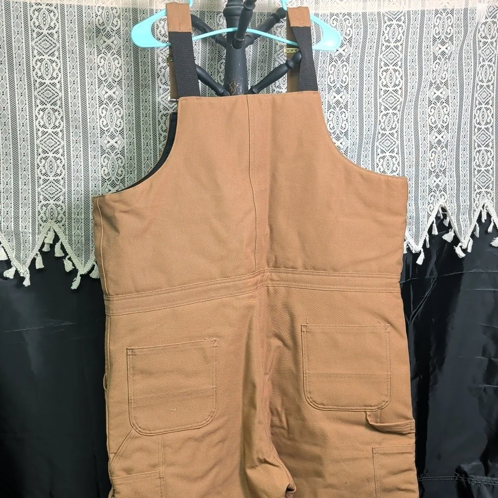 NWOT Carhartt XL Overalls Bibs Men's Loose Fit - Picture 5 of 11